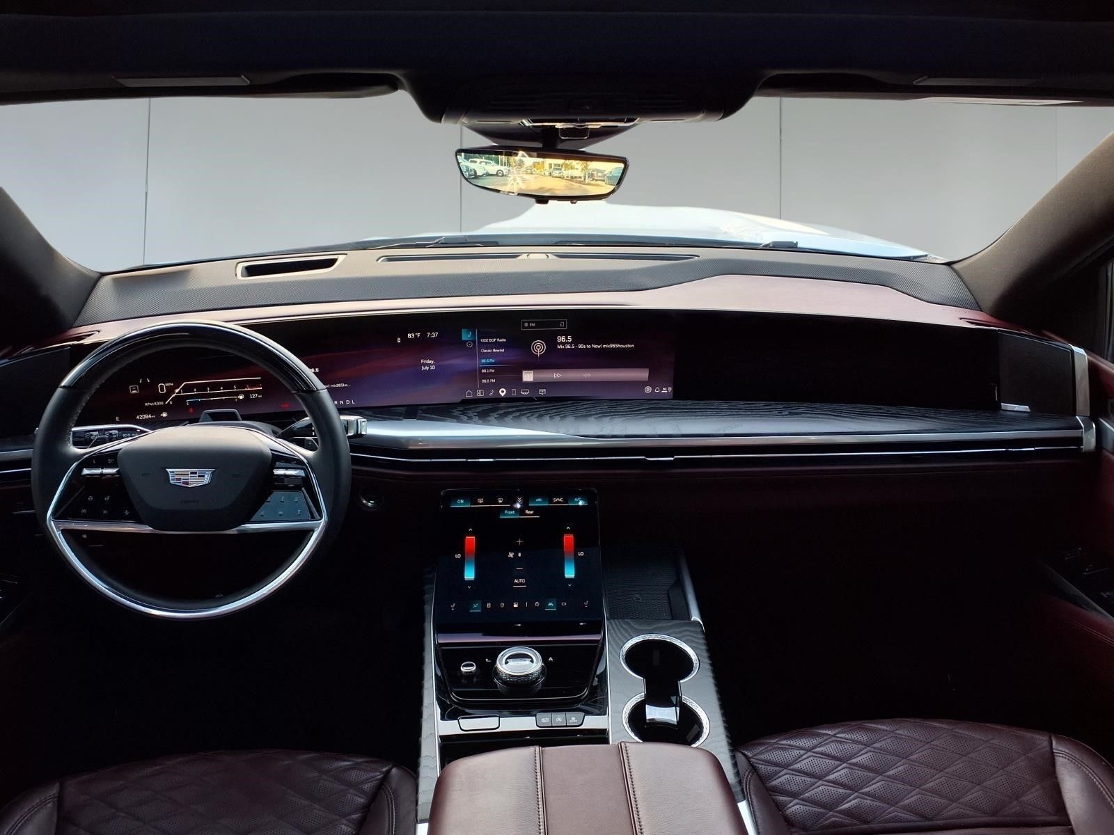 2025 Cadillac Escalade Premium Luxury White at Central Houston Nissan