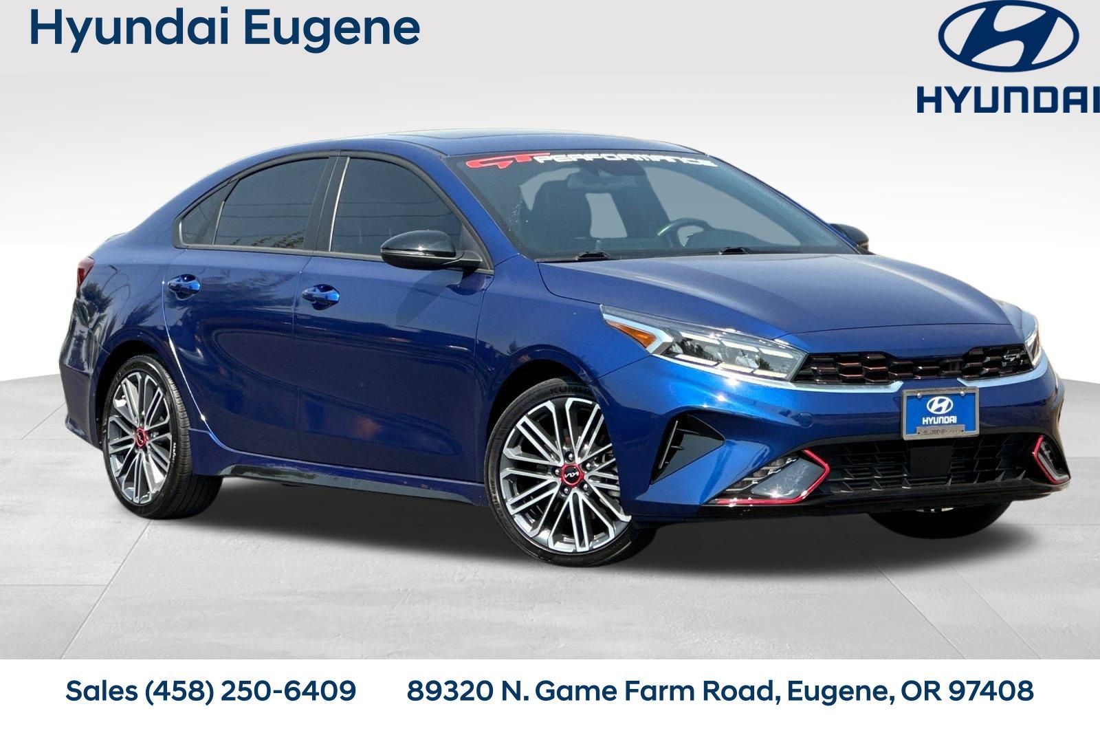 Deep Sea Blue 2024 Kia Forte Sedan Front-Wheel Drive 7-Speed Automatic