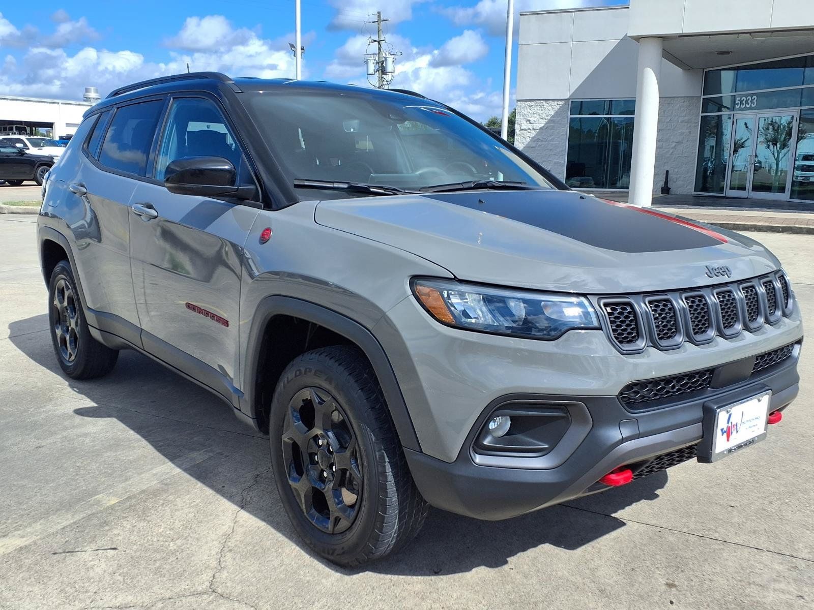 2023 Jeep Compass Trailhawk Gray at Wharton Ford