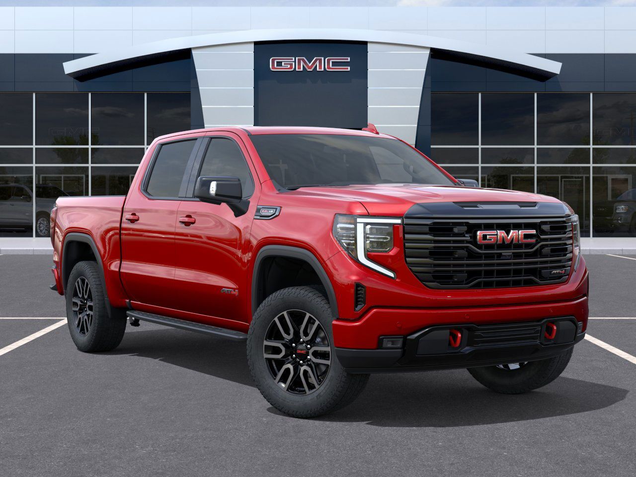 2026 GMC Sierra 1500 AT4 Red at Ross Downing Buick GMC