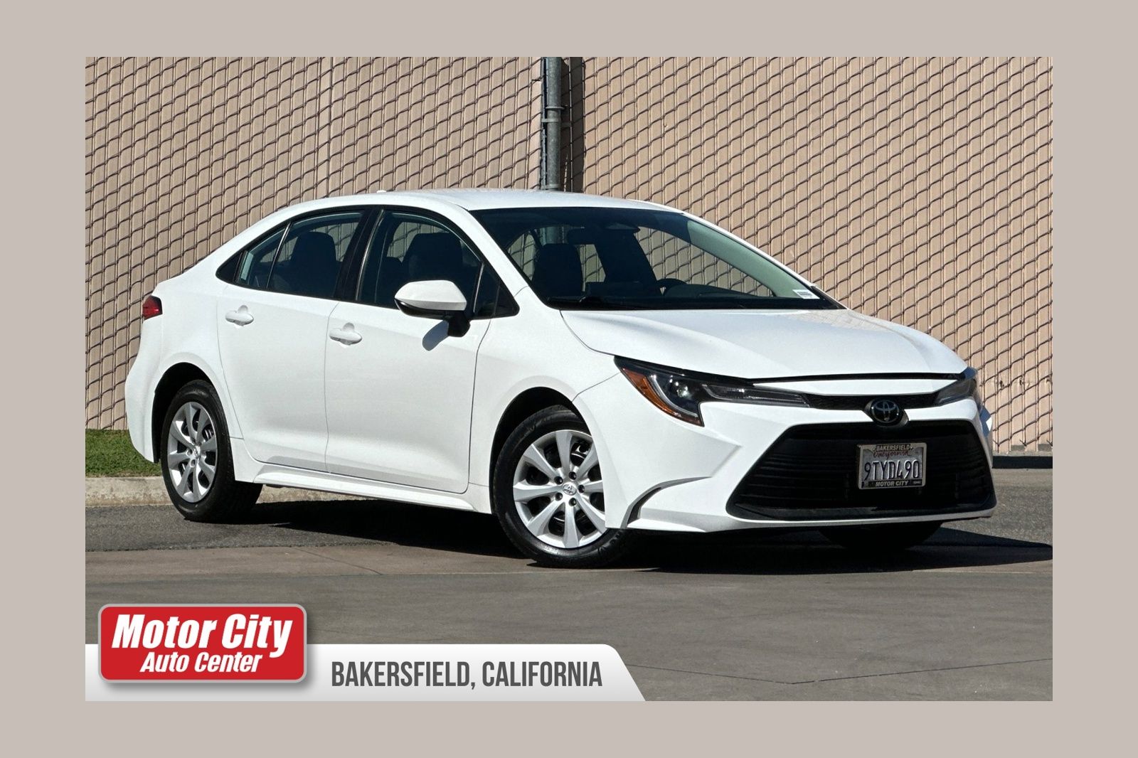 Ice 2025 Toyota Corolla Sedan Front-Wheel Drive Continuously Variable Transmission