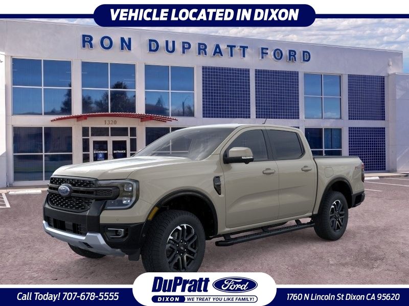 Desert Sand 2025 Ford Ranger Pickup Truck Four-Wheel Drive Automatic