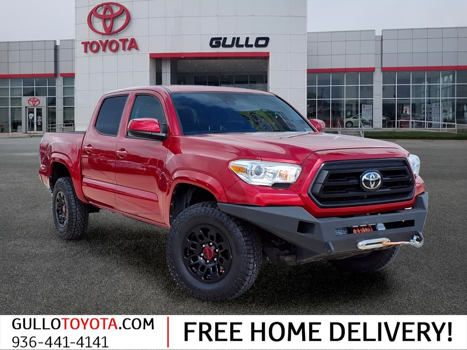 2020 Toyota Tacoma SR Red at Community Toyota