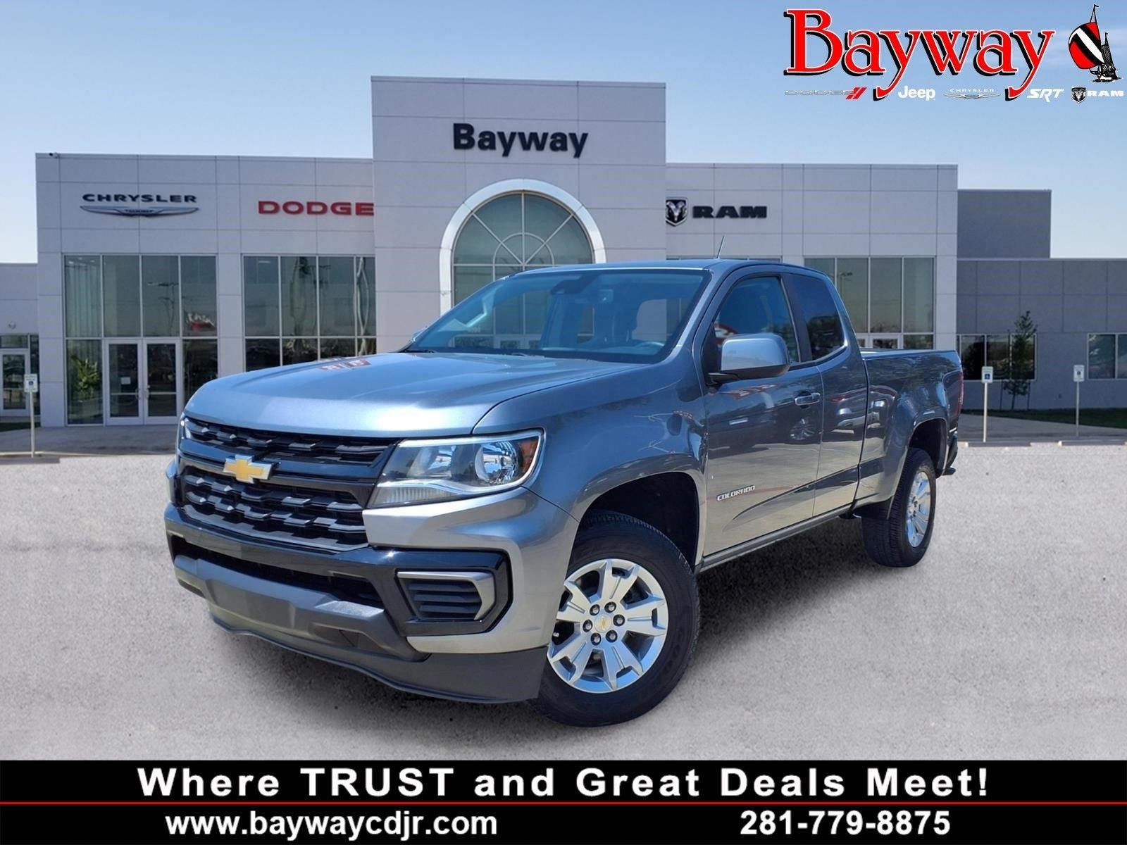 2021 Chevrolet Colorado LT Gray at Beck & Masten Kia