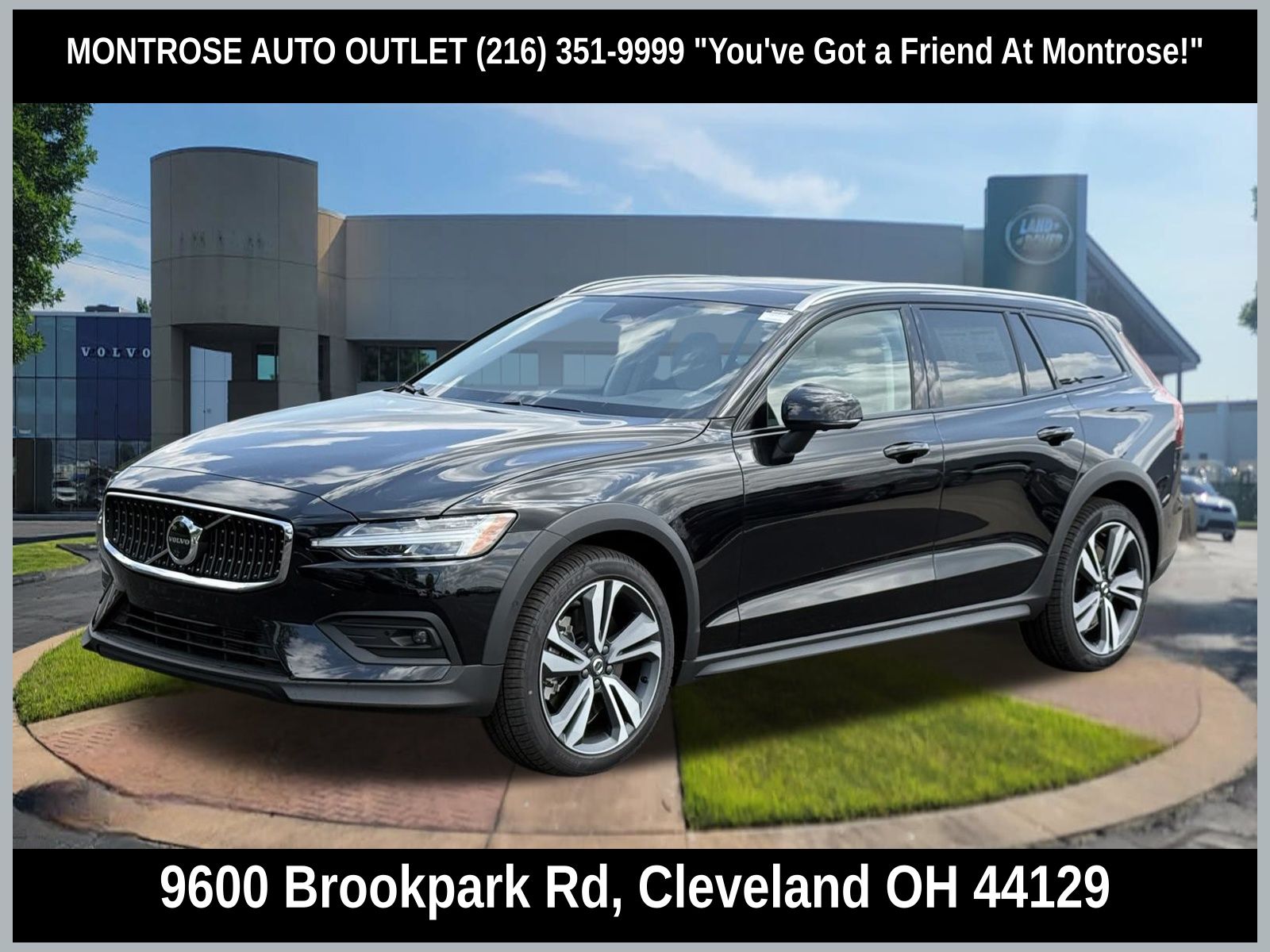Onyx Black Metallic 2026 Volvo V60 Wagon All-Wheel Drive Automatic