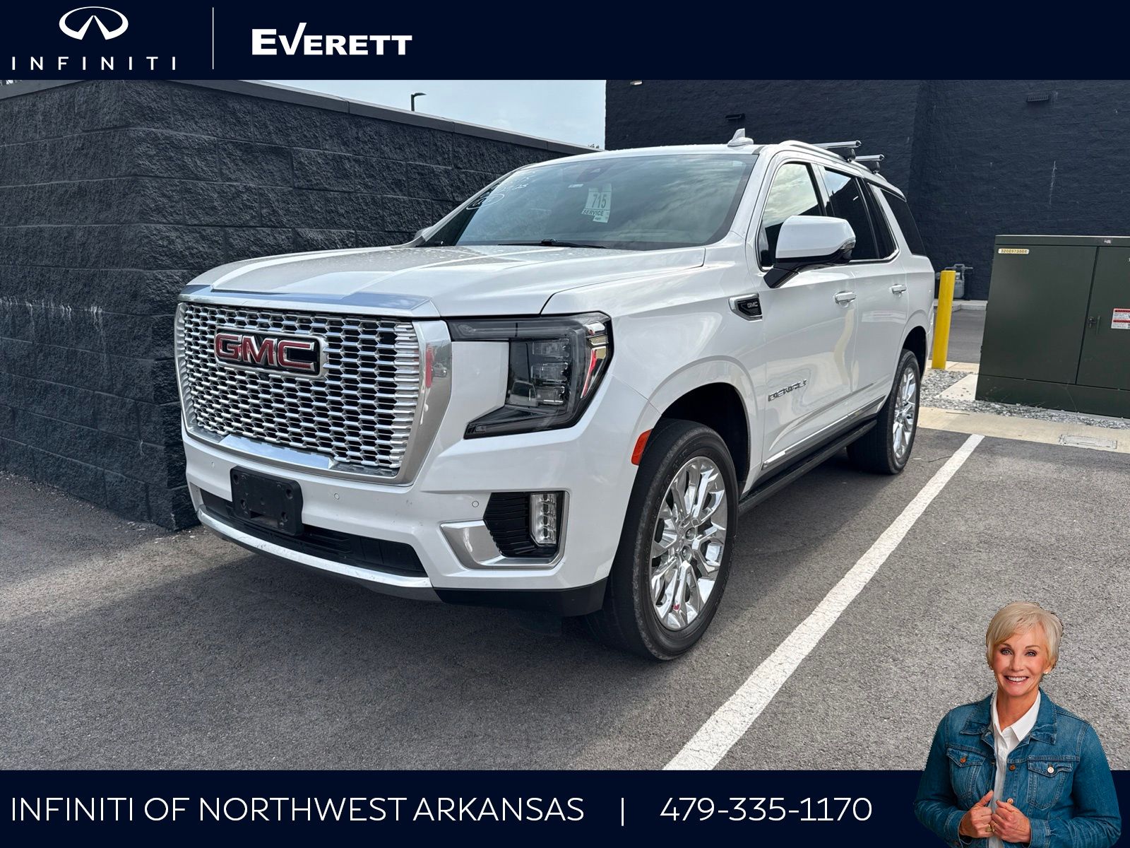 White Frost Tricoat 2022 GMC Yukon SUV / Crossover Four-Wheel Drive