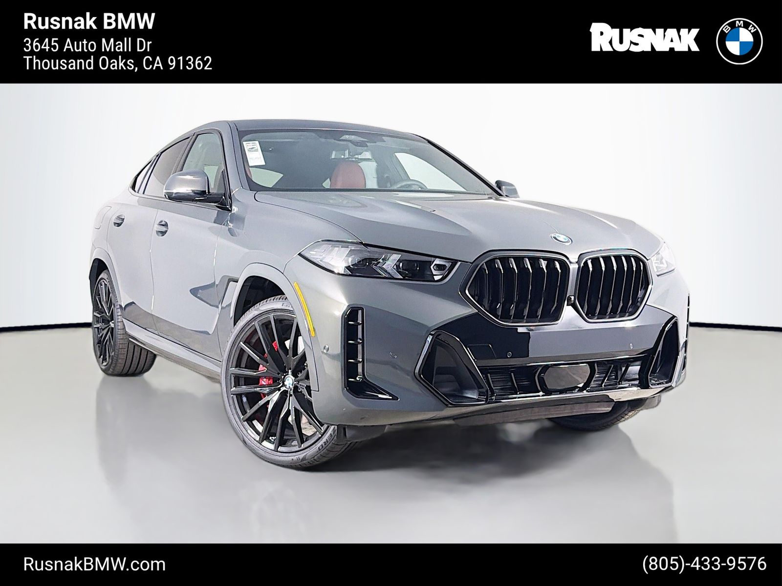 Gray (Dravit Grey Metallic) 2027 BMW X6 SUV / Crossover All-Wheel Drive 8-Speed Automatic
