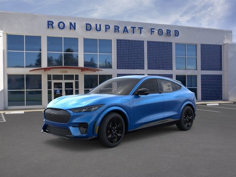 Velocity Blue Metallic 2025 Ford Mustang Mach-E SUV / Crossover All-Wheel Drive Automatic