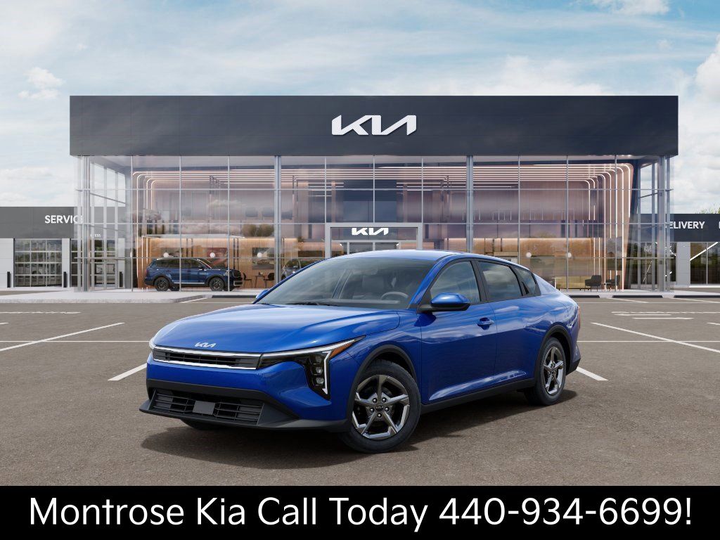 Deep Sea Blue 2026 Kia K4 Sedan Front-Wheel Drive Continuously Variable Transmission