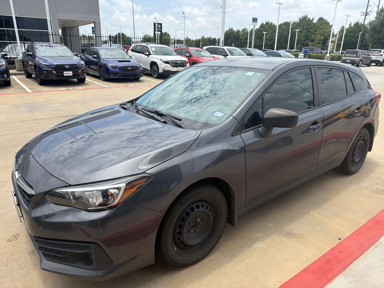 Gray Metallic 2022 Subaru Impreza Wagon All-Wheel Drive Continuously Variable Transmission