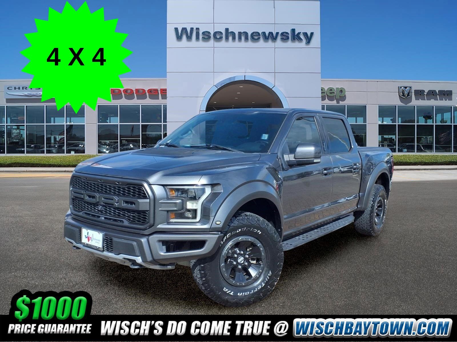 Gray (Magnetic) 2018 Ford F-150 Pickup Truck Four-Wheel Drive Automatic