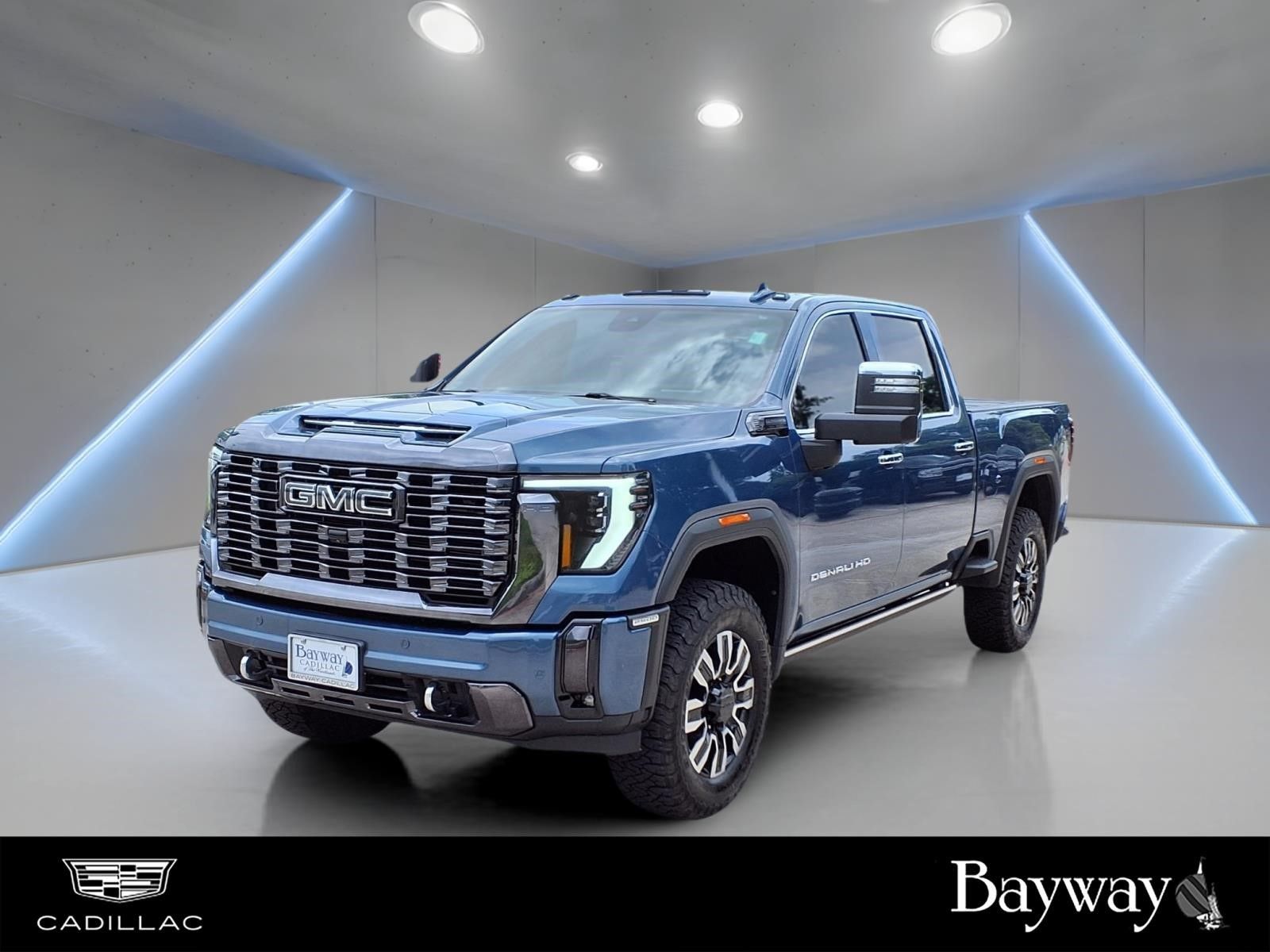 2024 GMC Sierra 2500HD Denali Ultimate Blue at DeMontrond Gulf Freeway