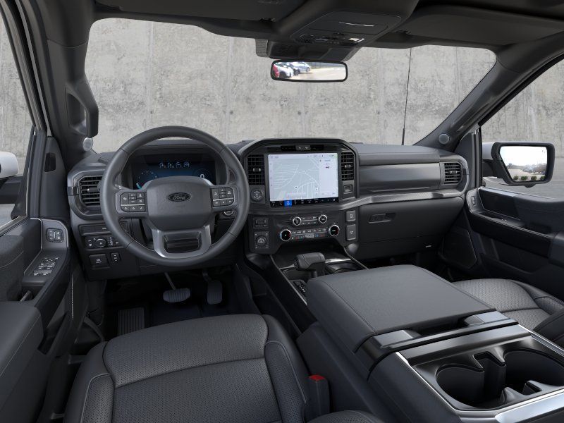 New 2026 Star White Metallic Tri-Coat Ford Lariat image 9