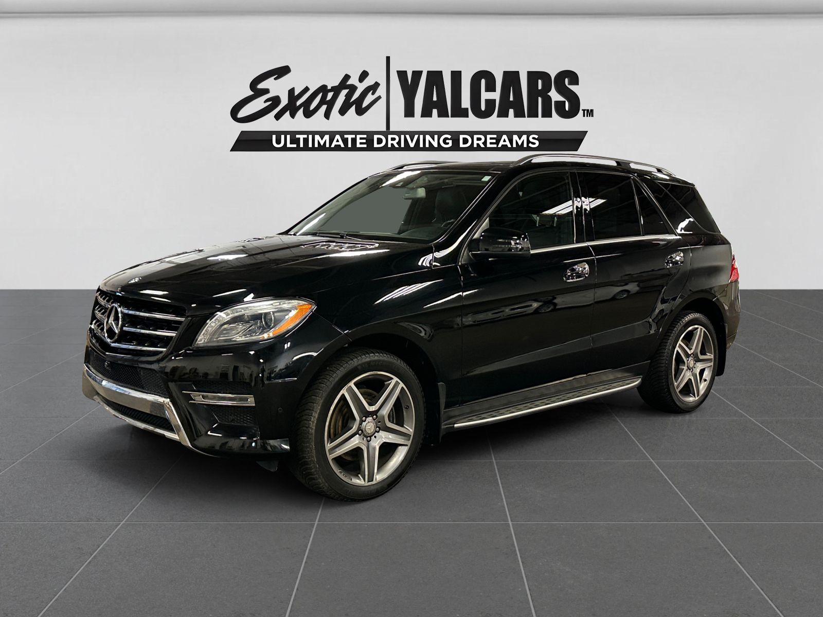 Black 2015 Mercedes-Benz M-Class ML 400 4MATIC SUV / Crossover All-Wheel Drive 7-Speed Automatic
