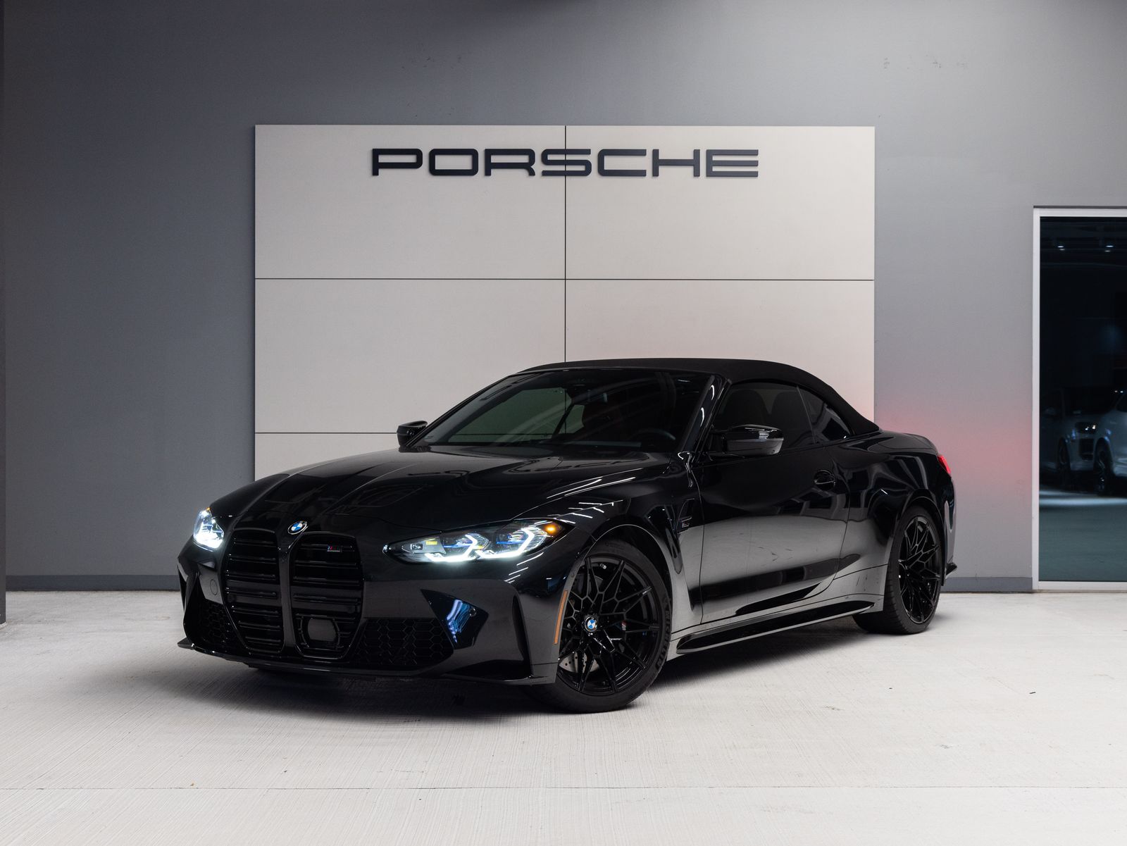 Black Sapphire Metallic 2024 BMW M4 Convertible All-Wheel Drive 8-Speed Automatic