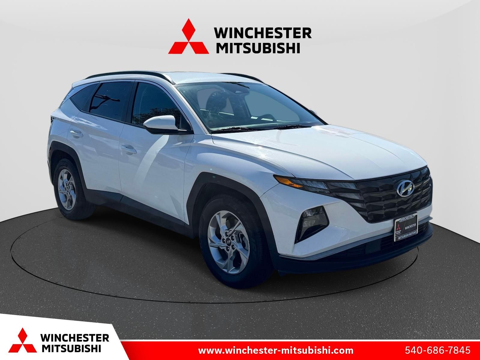 White Pearl 2024 Hyundai Tucson SUV / Crossover Front-Wheel Drive 8-Speed Automatic