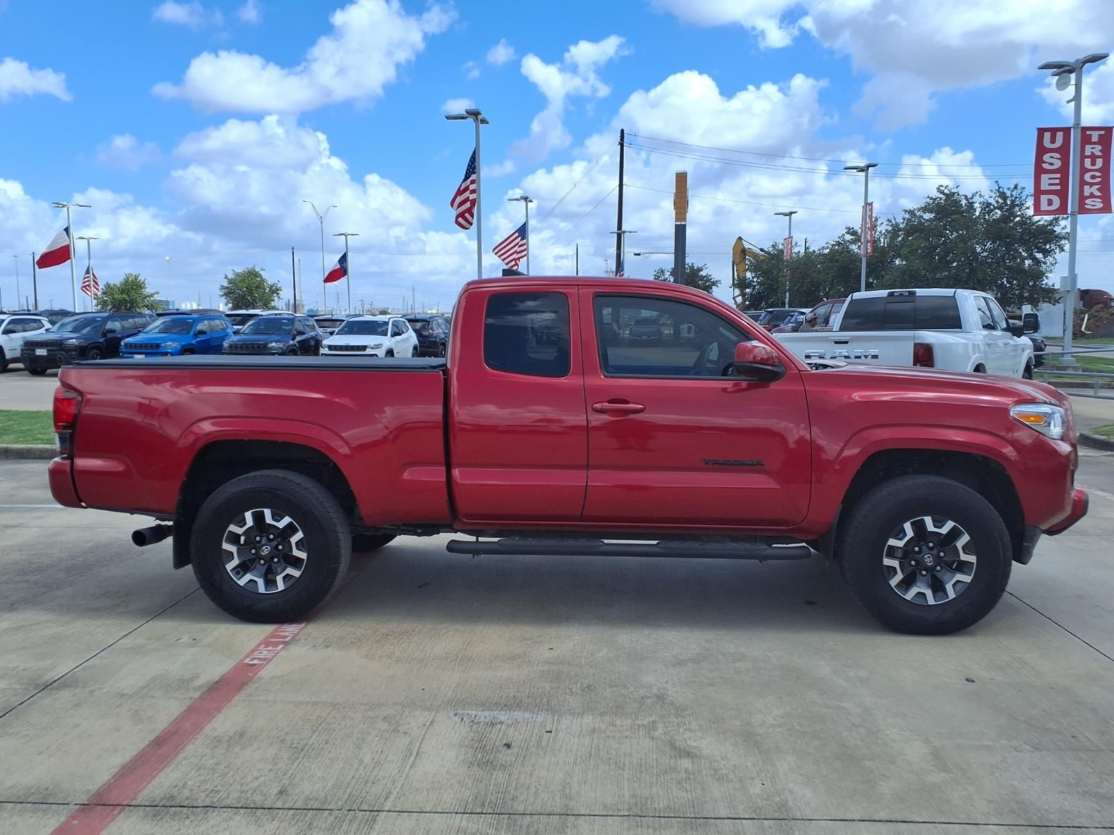 2019 Toyota Tacoma 4X4 TRD Off-Road Red at Shottenkirk Kia Fort Bend