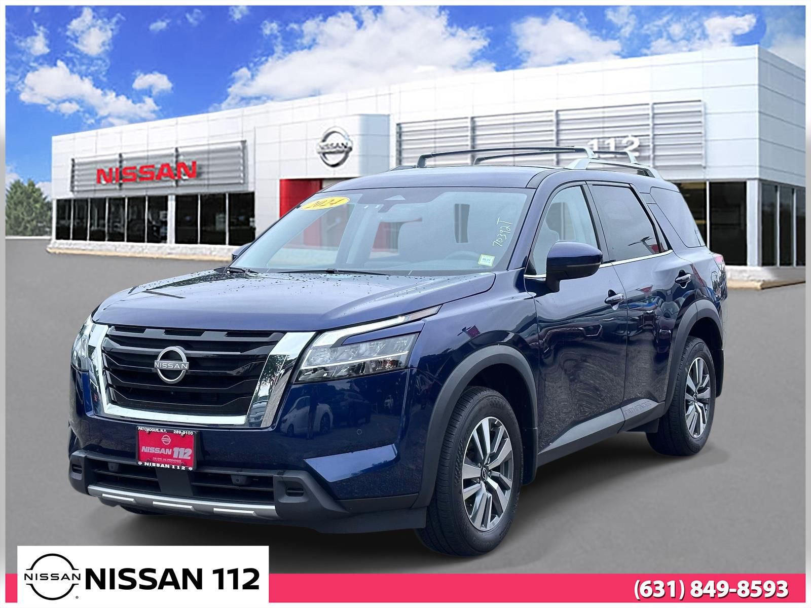 Deep Ocean Blue 2024 Nissan Pathfinder SUV / Crossover All-Wheel Drive 9-Speed Automatic