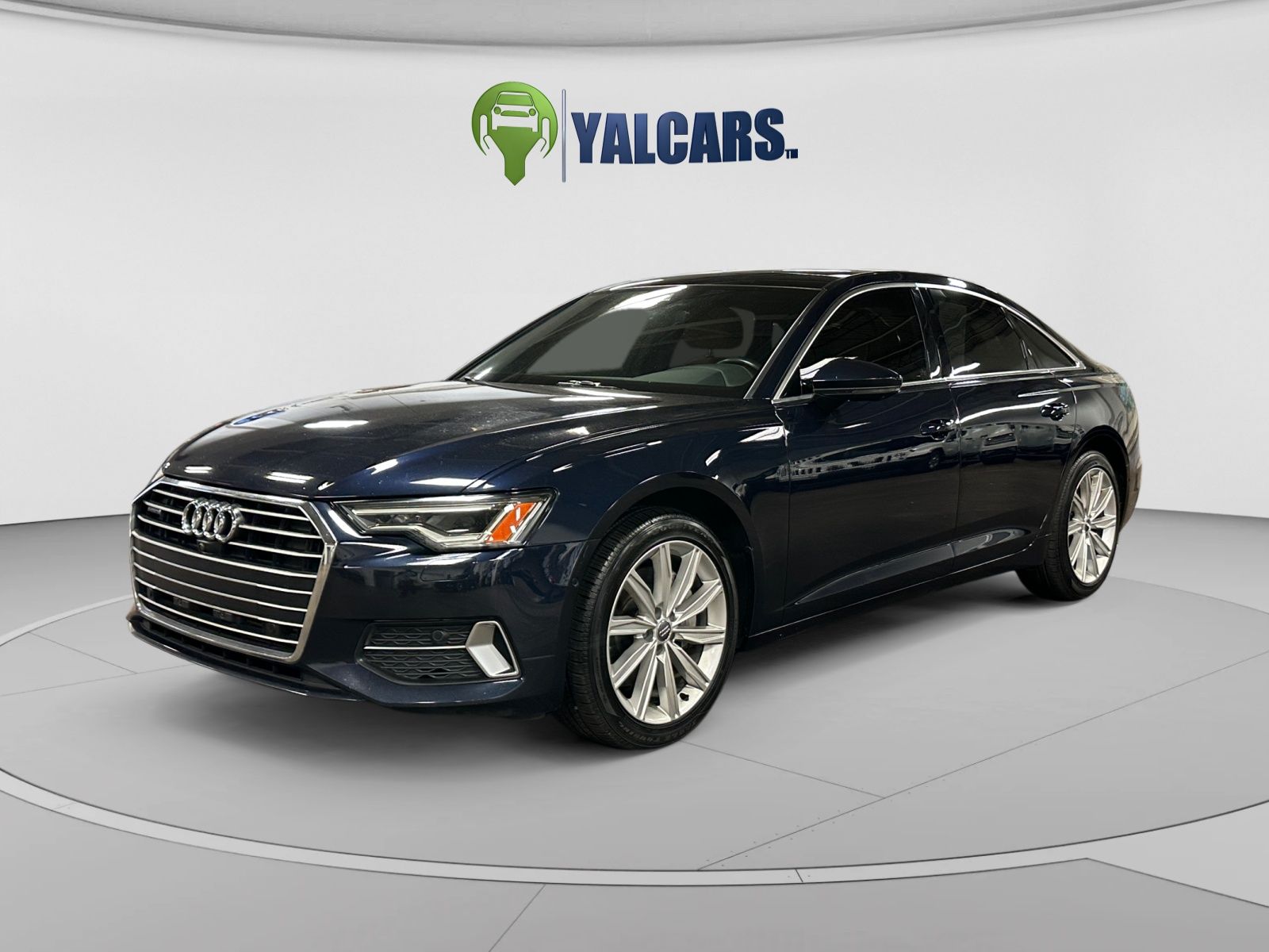 Blue Metallic 2019 Audi A6 Sedan All-Wheel Drive 7-Speed Automatic
