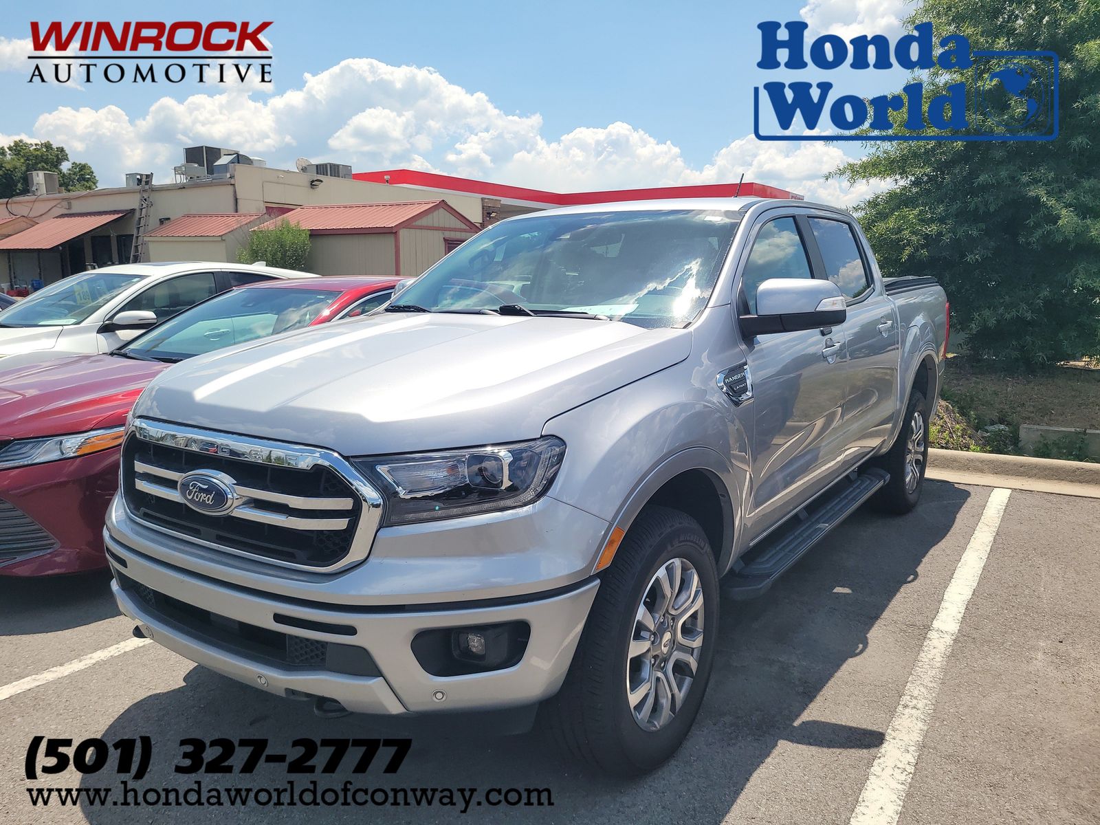 Silver Metallic 2020 Ford Ranger Pickup Truck 4X2 Automatic