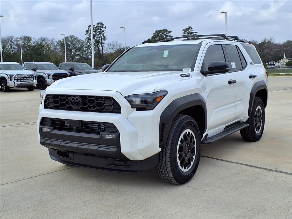 2026 Toyota 4Runner i-FORCE MAX Hybrid TRD Off Road Premium White at Don McGill Toyota