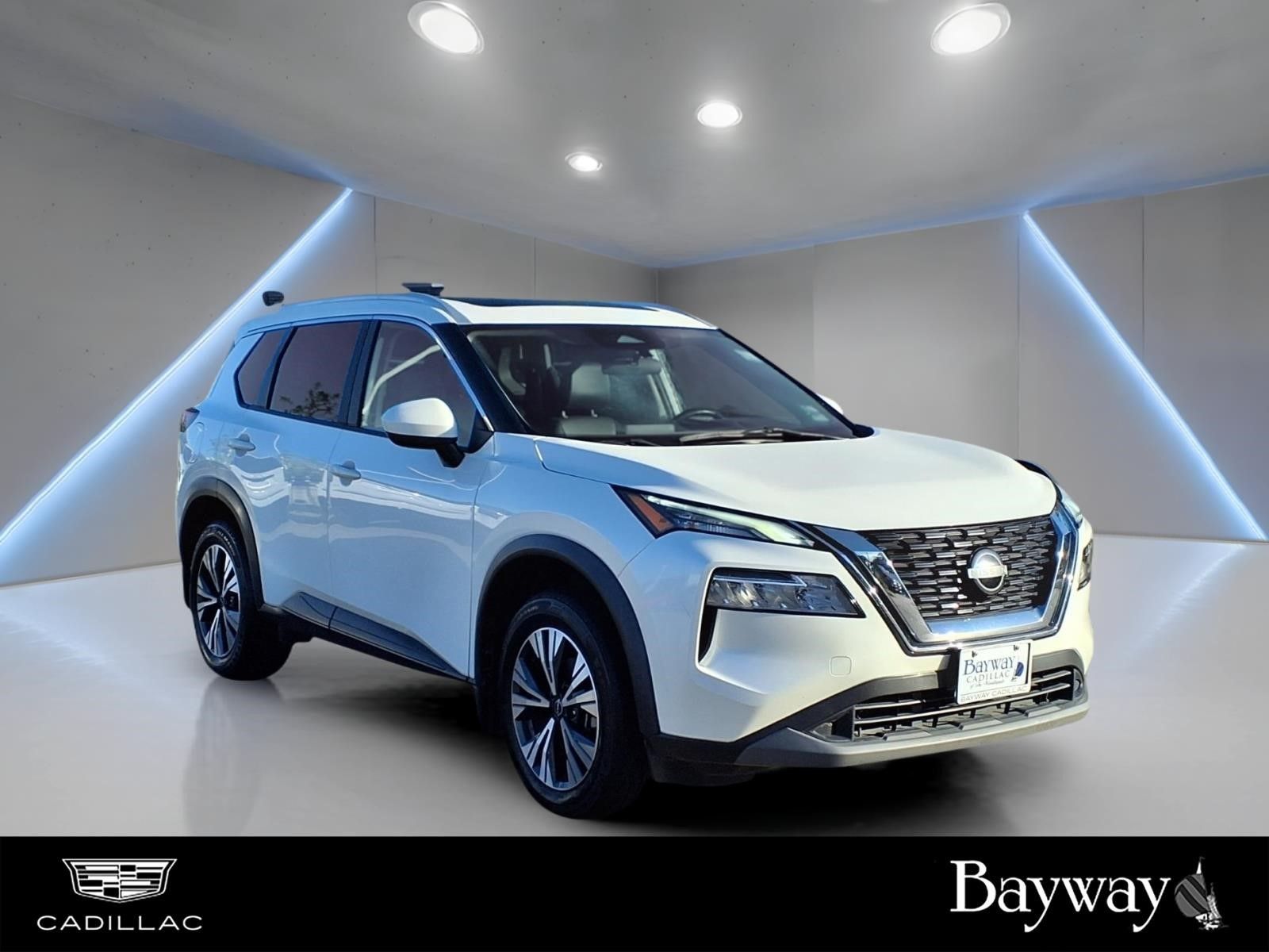 2023 Nissan Rogue SV White at Don McGill Toyota