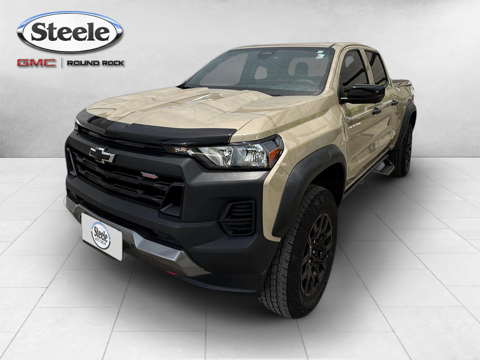 Sand Dune Metallic 2023 Chevrolet Colorado Pickup Truck Four-Wheel Drive 8-Speed Automatic