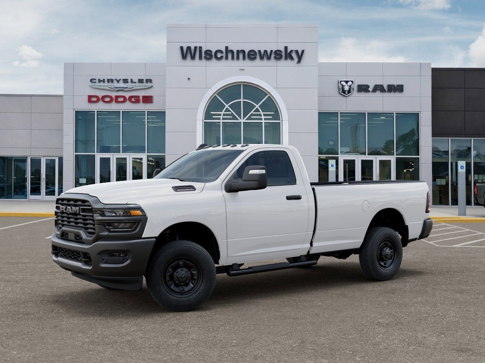 2026 Ram 2500 Tradesman White at Mac Haik CDJR North Houston