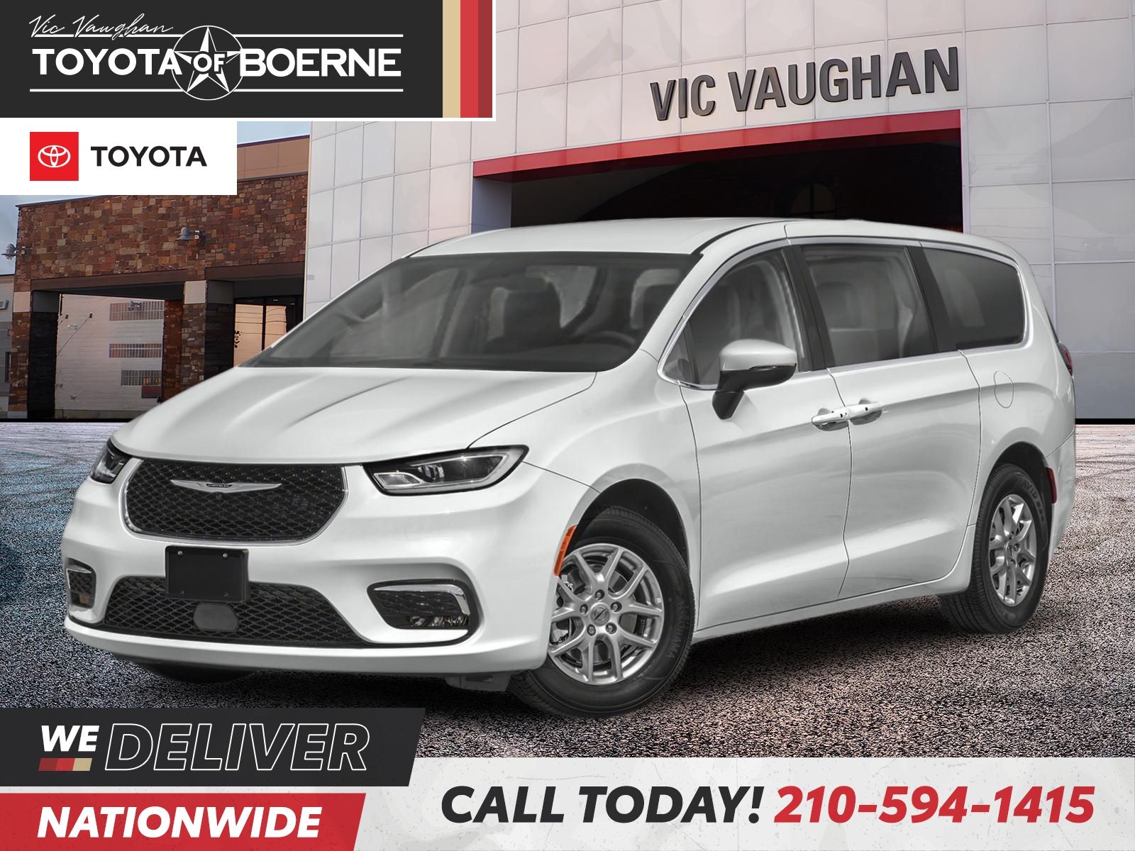 Bright White Clearcoat 2024 Chrysler Pacifica Minivan Front-Wheel Drive 9-Speed Automatic