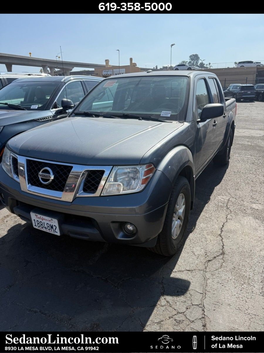 Gray (Gun Metallic) 2018 Nissan Frontier Pickup Truck 4X2 5-Speed Automatic Overdrive