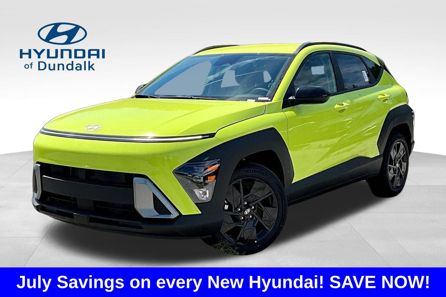Neoteric Yellow 2026 Hyundai Kona SUV / Crossover Front-Wheel Drive Continuously Variable Transmission
