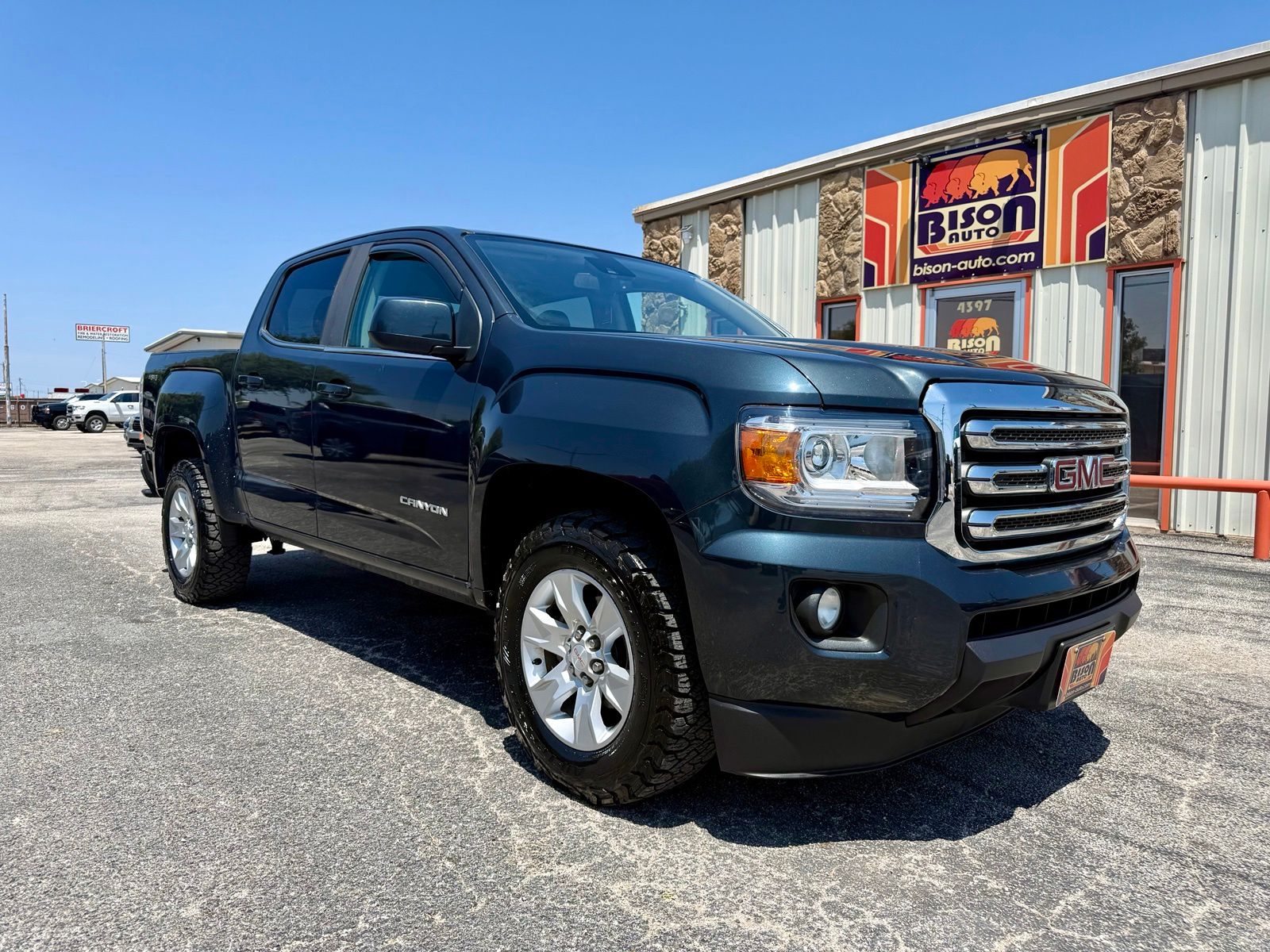 Dark Slate Metallic 2018 GMC Canyon Pickup Truck Four-Wheel Drive 8-Speed Automatic