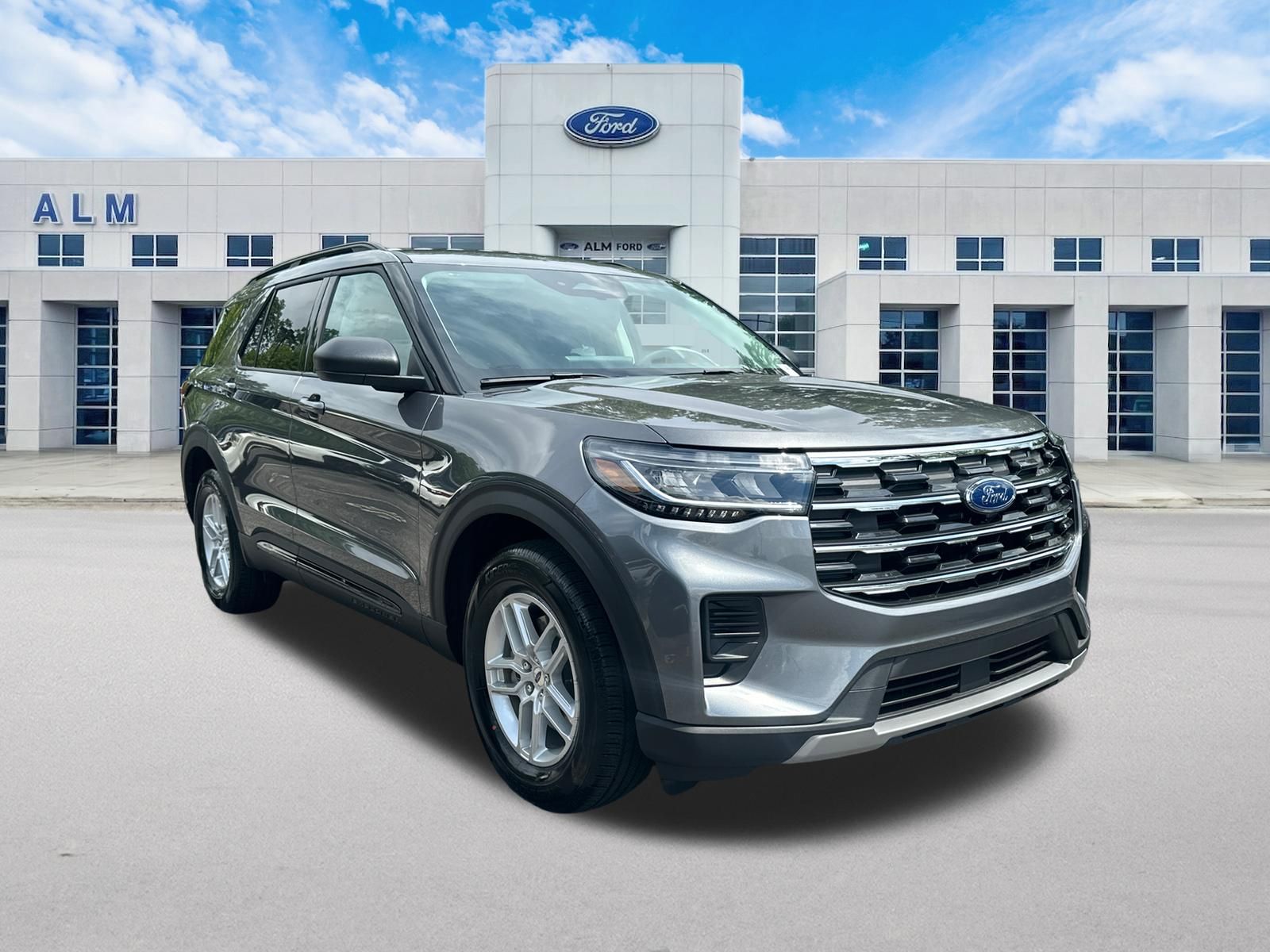 New 2026 Carbonized Gray Metallic Ford Active image 4