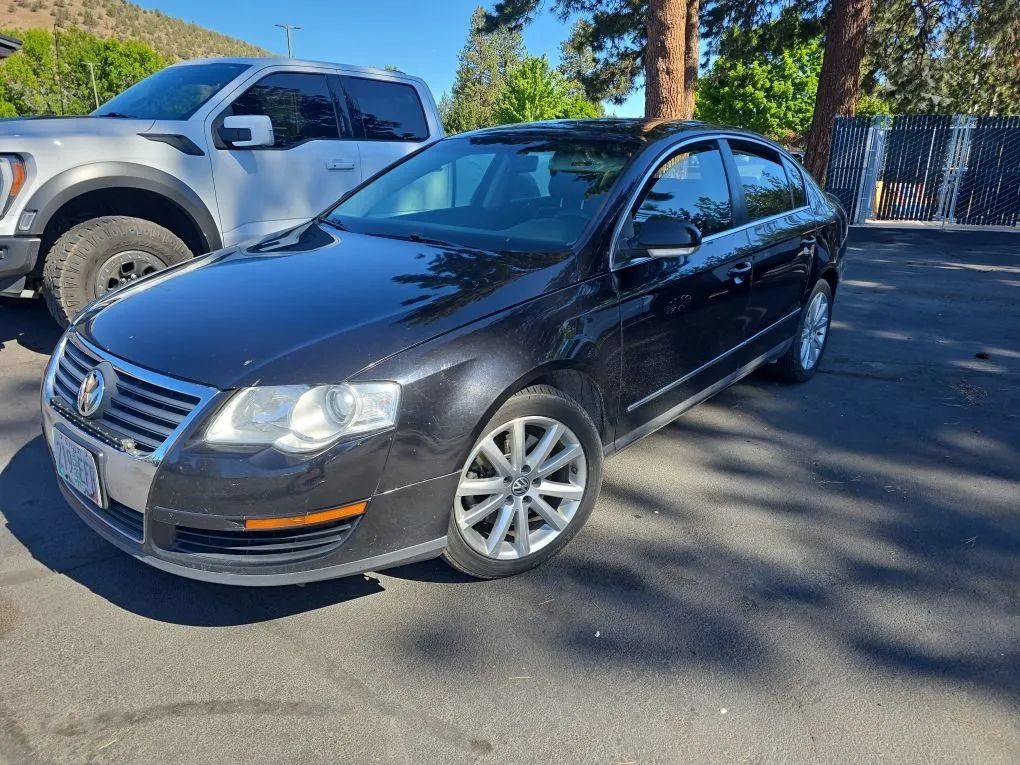 Black 2006 Volkswagen Passat Sedan Front-Wheel Drive 6-Speed Automatic