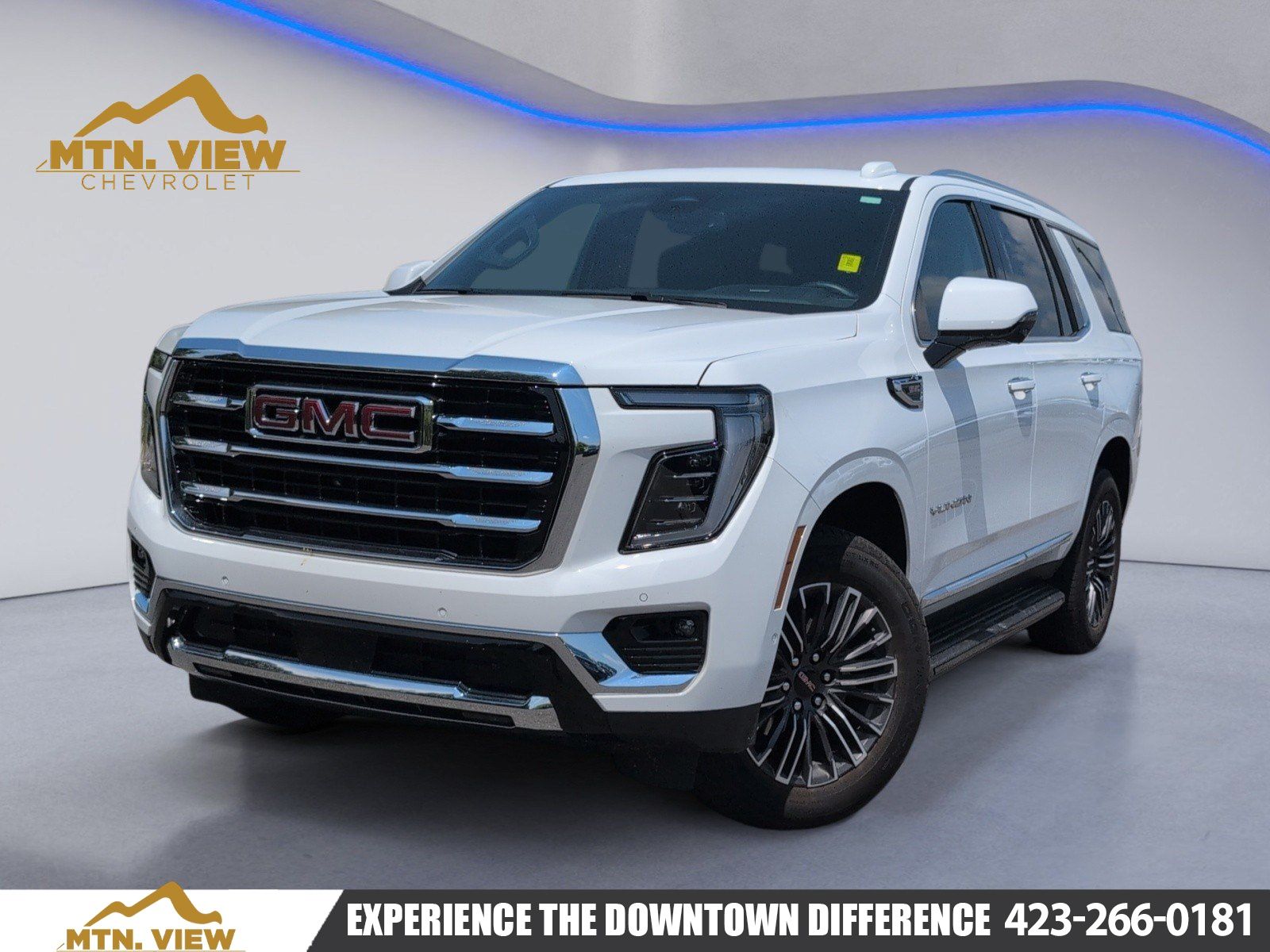 Summit White 2025 GMC Yukon SUV / Crossover Four-Wheel Drive
