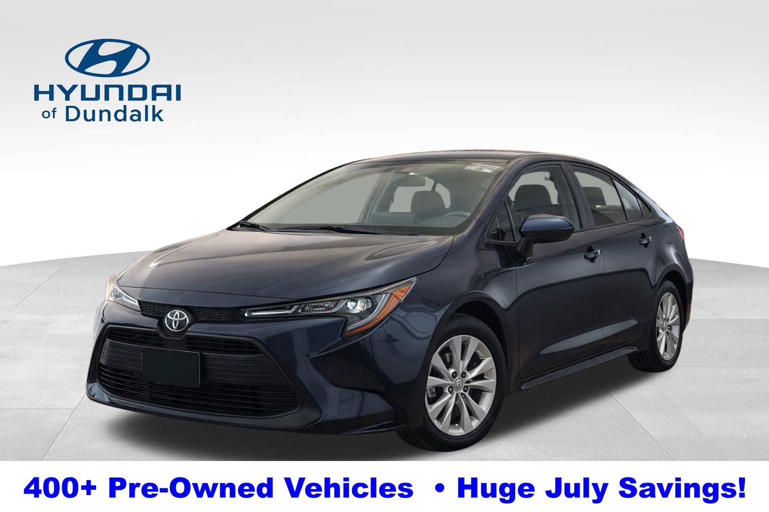 Blueprint 2024 Toyota Corolla Sedan Front-Wheel Drive Continuously Variable Transmission