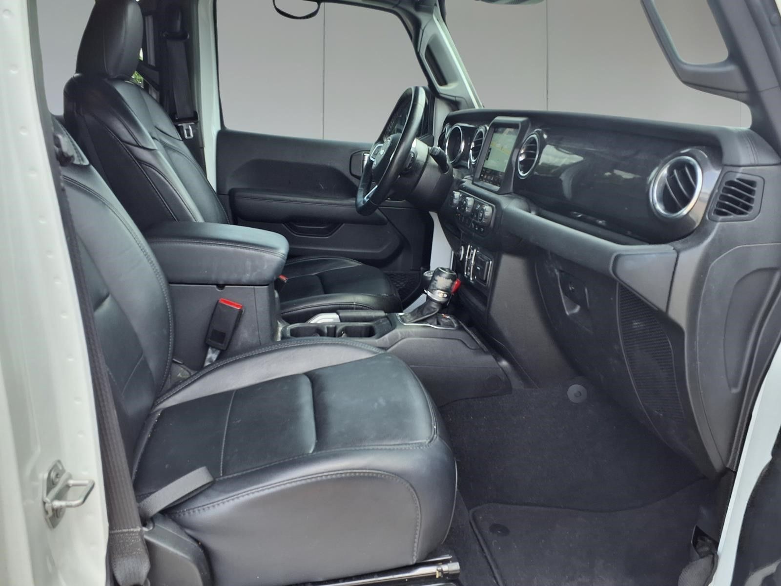 2021 Jeep Wrangler Unlimited Sahara Altitude White at DeMontrond Gulf Freeway