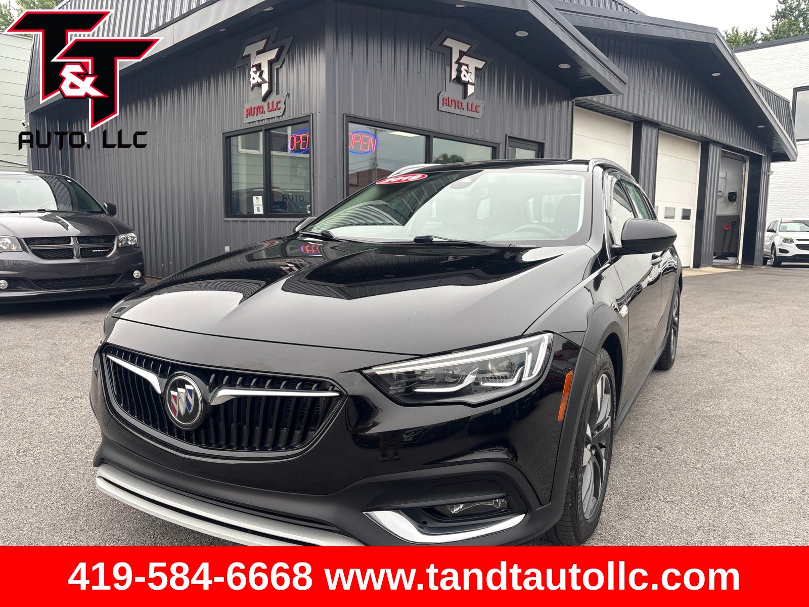 Black (Ebony Twilight Metallic) 2019 Buick Regal TourX Wagon All-Wheel Drive 8-Speed Automatic