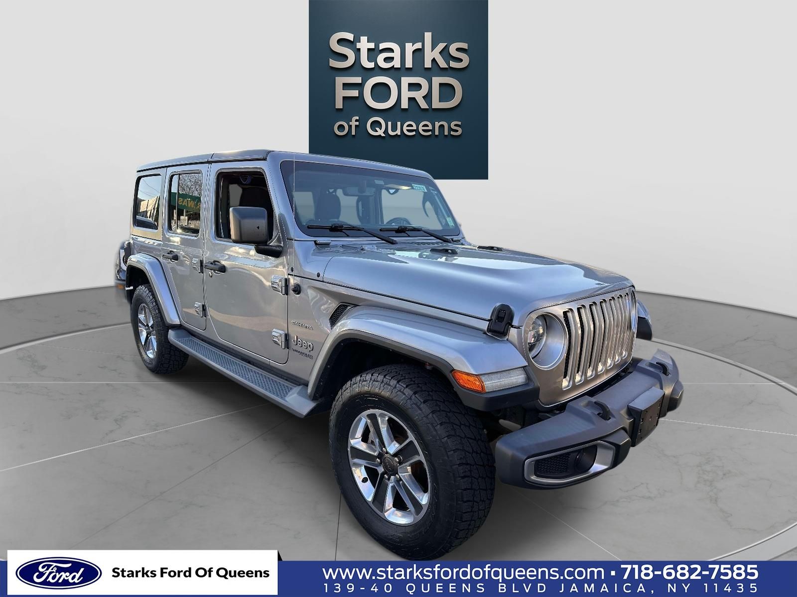Billet Silver Metallic Clearcoat 2018 Jeep Wrangler Unlimited Sahara 4WD SUV / Crossover Four-Wheel Drive 8-Speed Automatic