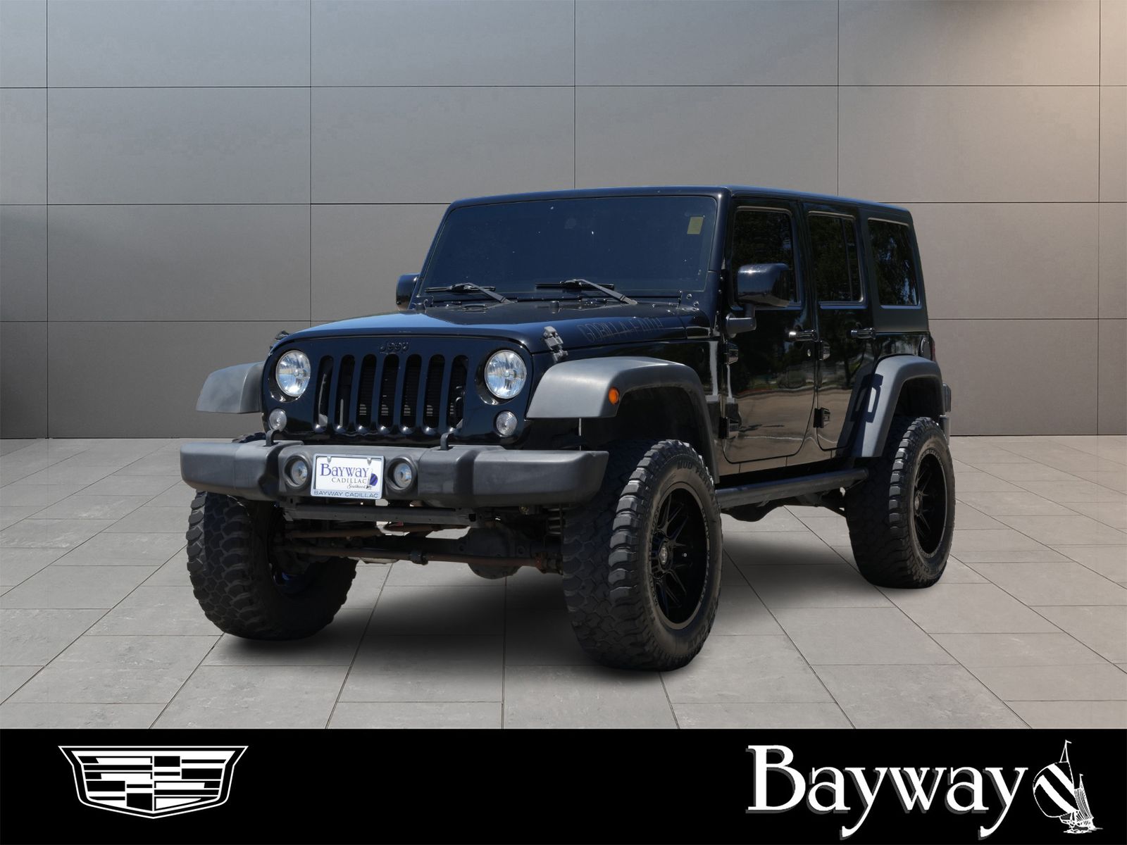 Black Clearcoat 2017 Jeep Wrangler SUV / Crossover Four-Wheel Drive 5-Speed Automatic
