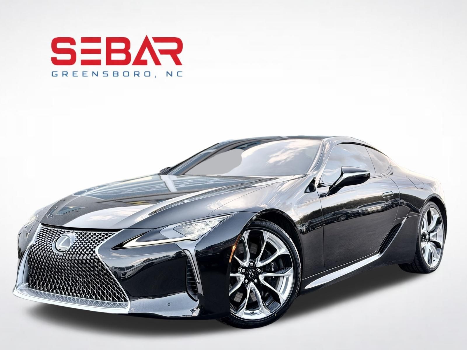 Black 2018 Lexus LC 500 RWD Coupe Rear-Wheel Drive Automatic