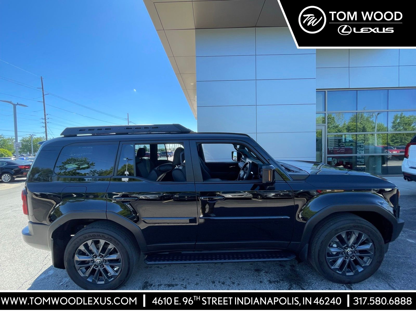 Black 2025 Toyota Land Cruiser 4WD SUV / Crossover Four-Wheel Drive 8-Speed Automatic