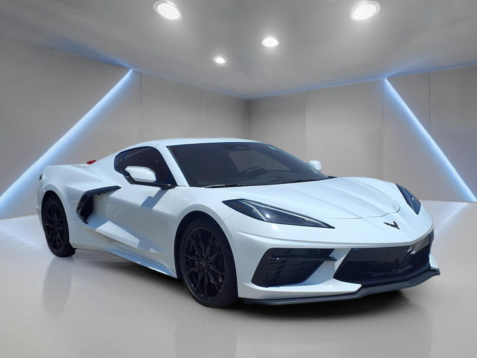 2025 Chevrolet Corvette Stingray White at DeMontrond Gulf Freeway