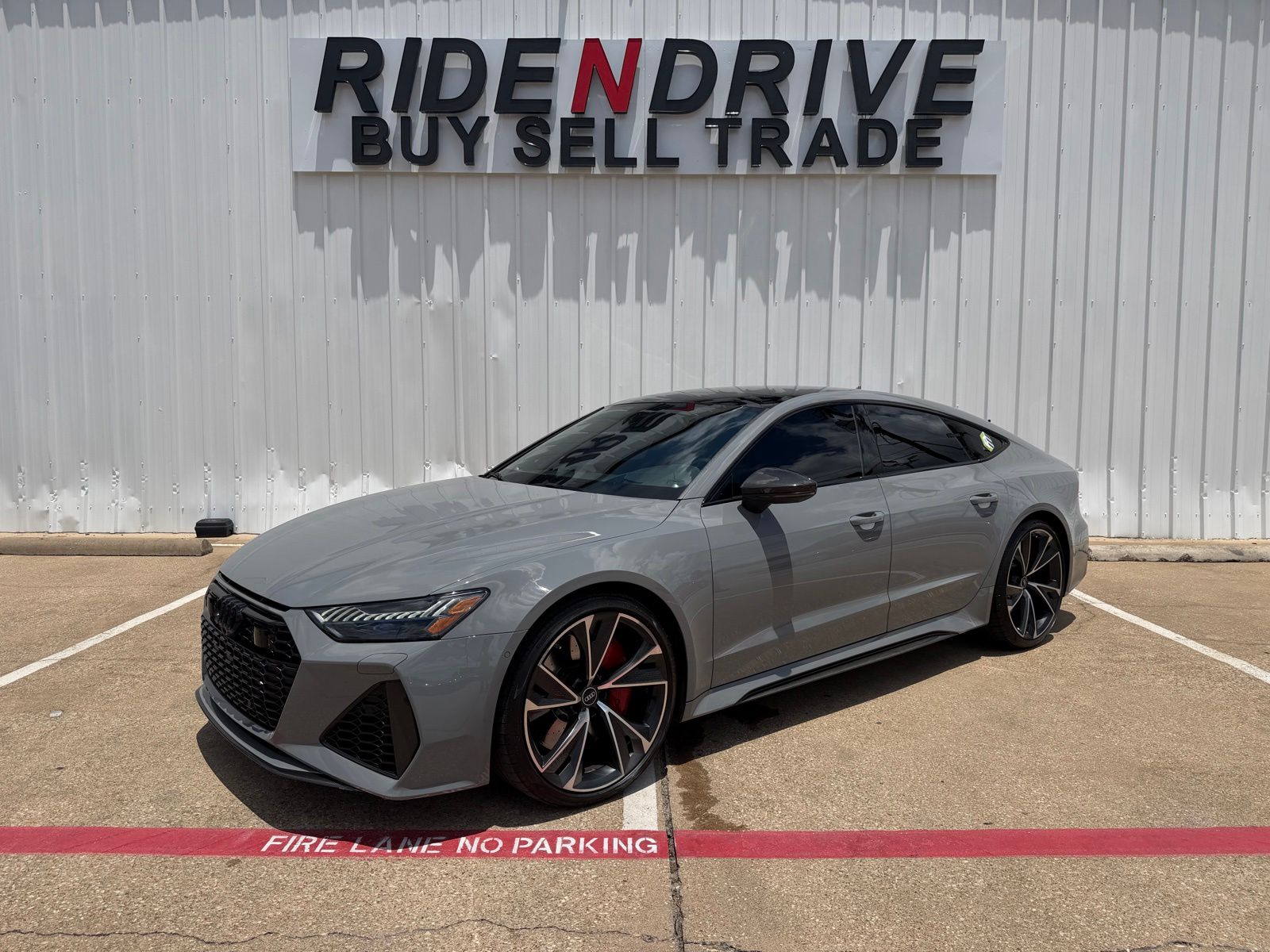 Nardo Gray 2021 Audi RS 7 4.0T quattro AWD Sedan All-Wheel Drive 8-Speed Automatic