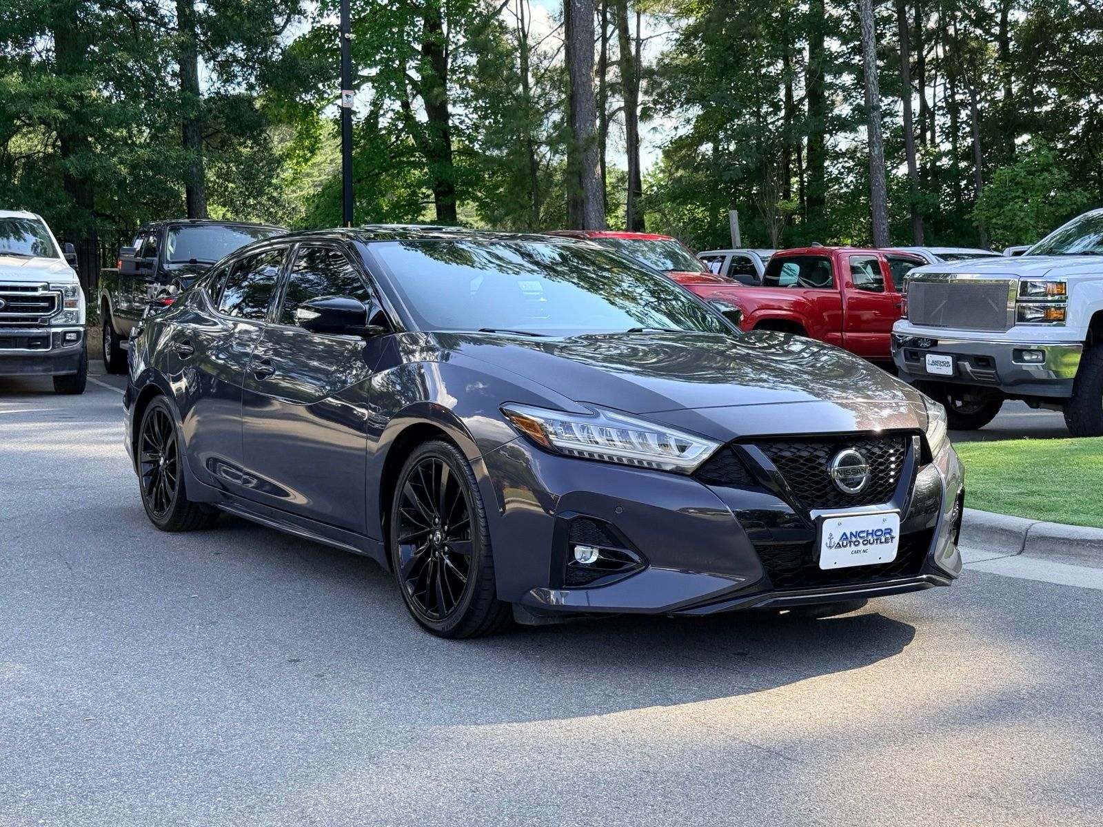 Red (Ruby Slate Gray Pearl w/Black Roof) 2021 Nissan Maxima Sedan Front-Wheel Drive Continuously Variable Transmission