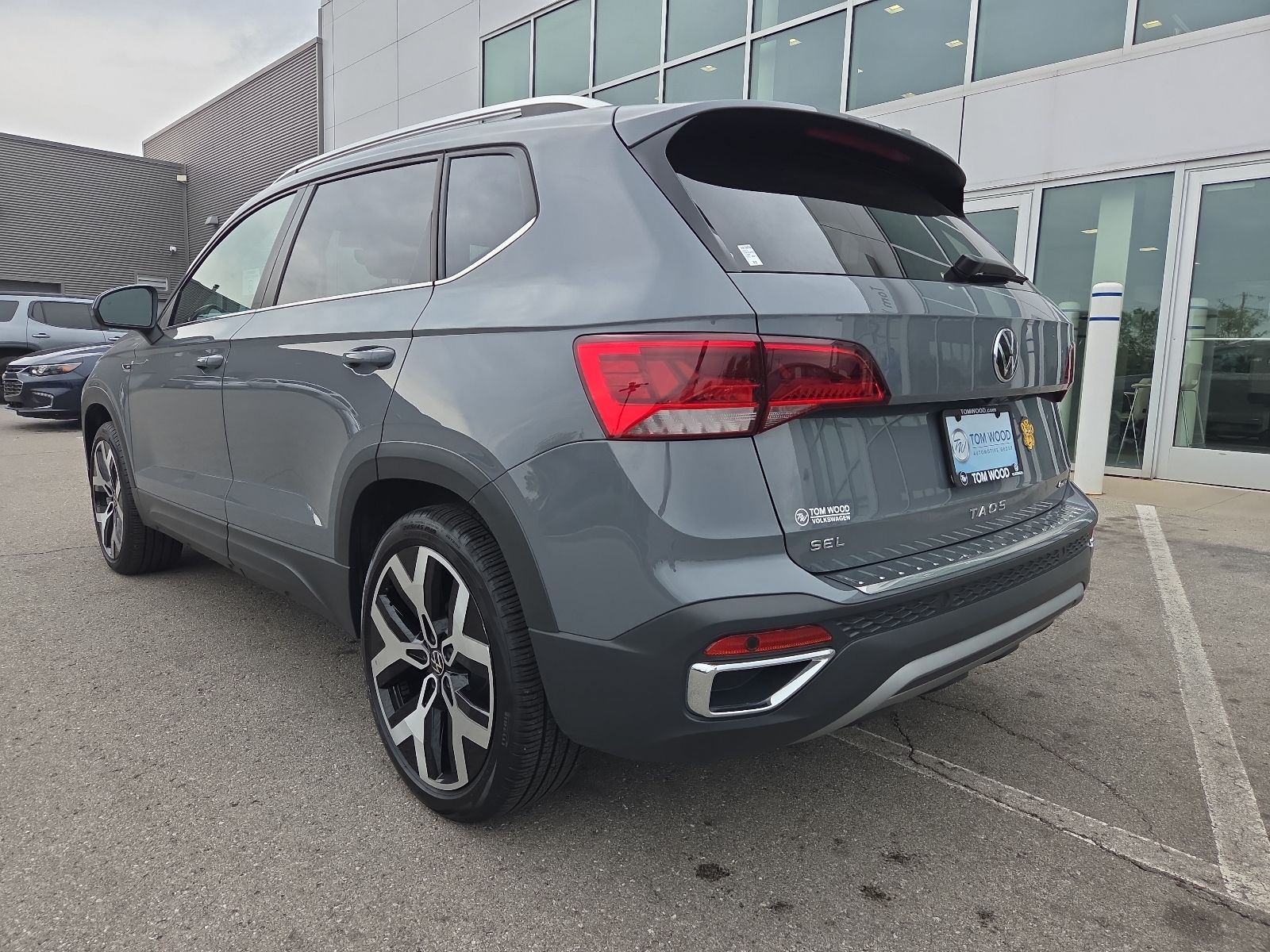 used 2023 Volkswagen Taos car, priced at $23,547