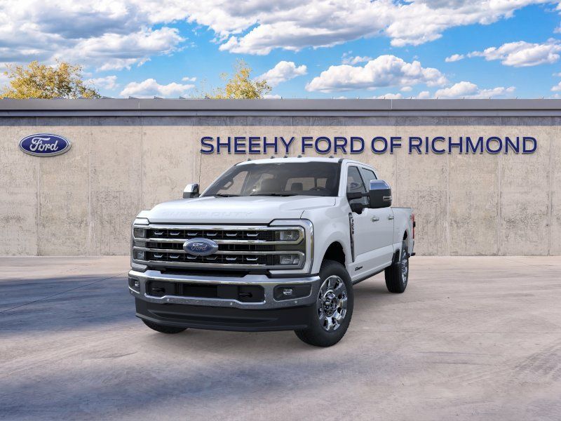 New 2026 Star White Metallic Tri-Coat Ford Lariat image 3