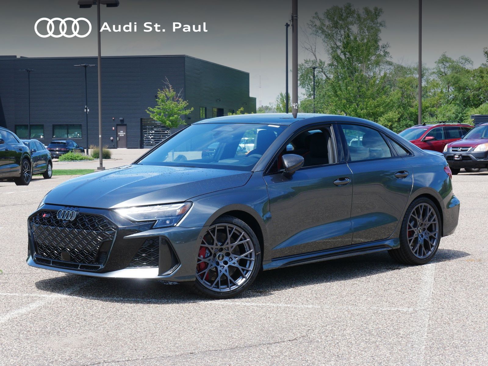 Daytona Gray Pearl Effect 2026 Audi RS 3 Sedan All-Wheel Drive 7-Speed Automatic