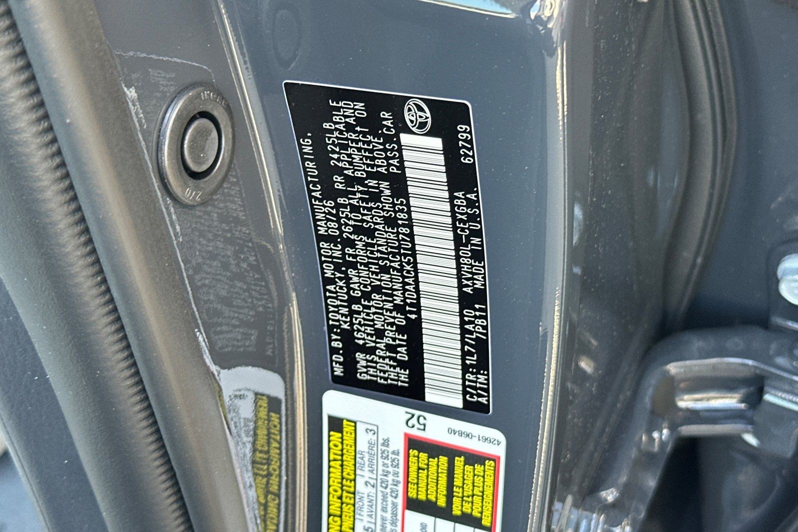 New 2026 Toyota Camry Sedan