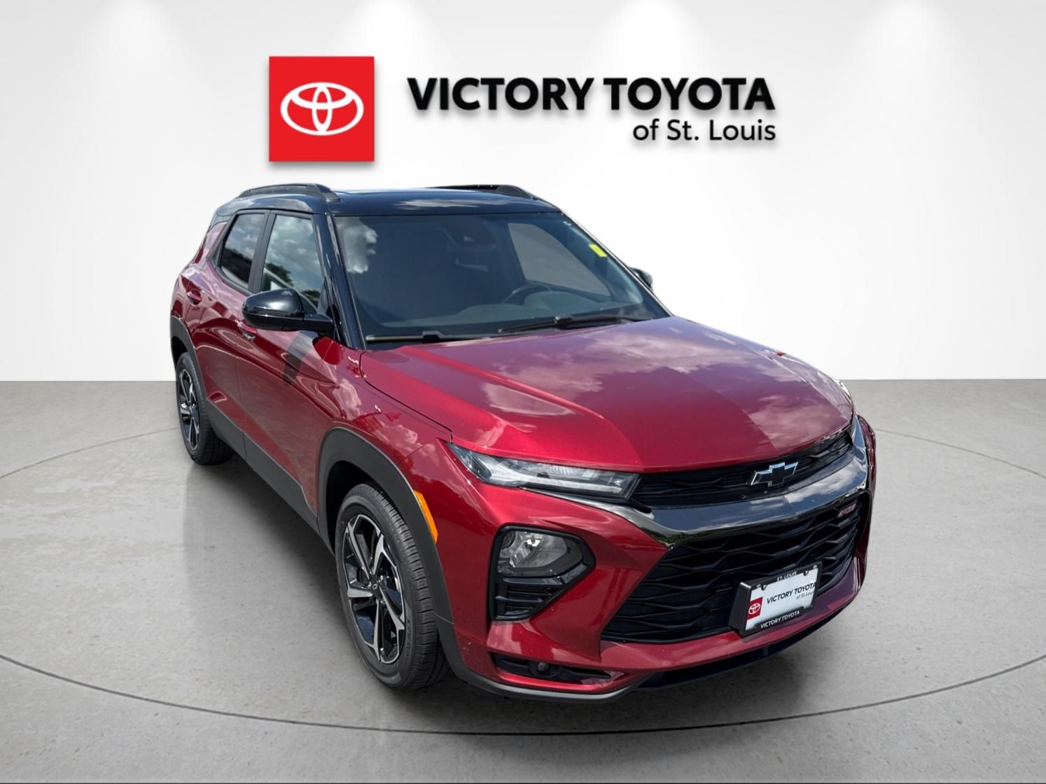 Red (Crimson Metallic) 2022 Chevrolet Trailblazer SUV / Crossover Front-Wheel Drive Continuously Variable Transmission